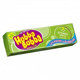 Жевательная резинка со вкусом яблока Hubba Bubba Вриглейс Хубба-Бубба 35 гр