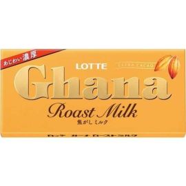Шоколад со вкусом топленого молока Ghana Lotte Roast Milk 50 гр