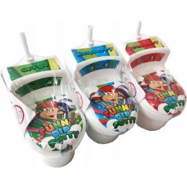 Леденец с кислым порошком внутри Dip'n'Lick Sour Potty JohnyBee / унитазик19 гр