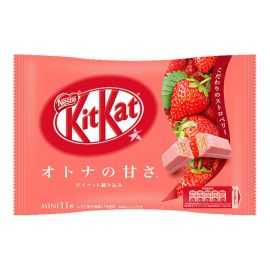 Японский Kit Kat mini со вкусом клубники 113 гр.