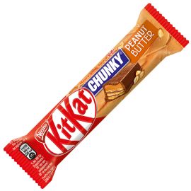 Вафельный батончик с арахисовой пастой KitKat Chunky Peanut Butter 42 гр