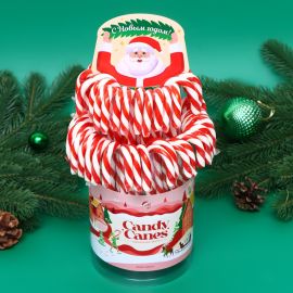 Карамель леденцовая Трость со вкусом клубники Sweet Ness  15 гр