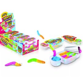 Мармелад + кислый гель Dipper Worms Johny Bee 60 гр