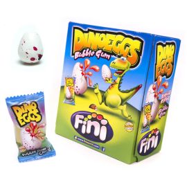 Жевательная резинка Яйцо Динозавра с клубничной начинкой 