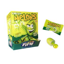 Жевательная резинка со вкусом дыни с начинкой 