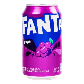 Газированный напиток со вкусом винограда Fanta Grape 355 мл