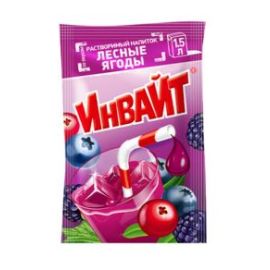 Растворимый напиток Invite Лесные ягоды 12гр