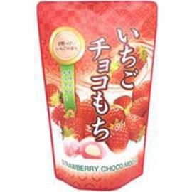Японское рисовое пирожное моти со вкусом клубники Mochi Setochi Strawbery 130гр