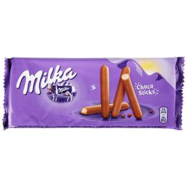 Печенье в молочном шоколаде в виде палочек Milka Choco Sticks 112 гр