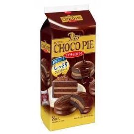 Пирожное Choco Pie Lotte Чокопай насыщенный шоколад 8шт 114гр.