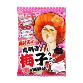 Кислые жевательные конфеты со вкусом сливы RIBON 60 гр