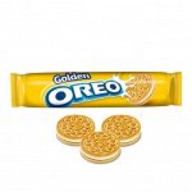 Печенье пшеничное с ванильной начинкой Oreo Golden 154 гр