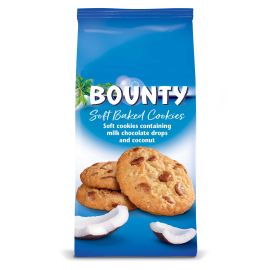 Печенье с кусочками шоколада и кокосовой стружкой Bounty Soft Baked Cookies 180 гр