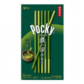Палочки шоколадные Pocky Покки Зеленый чай Glico 69 гр