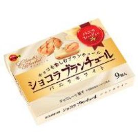 Печенье-сэндвич с белым ванильным шоколадом Bourbon 40 гр