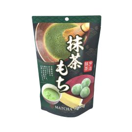 Японское рисовое пирожное моти со вкусом чая маття Seiki зеленый чай 130 гр