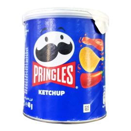 Хрустящие чипсы со вкусом кетчупа Pringles Ketchup Принглс Кетчуп 40 гр