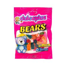 Мармелад с фруктовым вкусом DULCEPLUS Мишки 100 гр