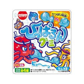 Жевательный мармелад в виде Морских созданий со вкусом рамуне Meiji 19 гр