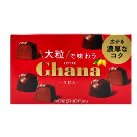 Шоколадные конфеты Гана 9шт, Lotte, 69,3г.,