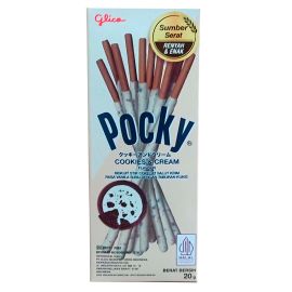 Хрустящие шоколадные палочки Pocky Mini со вкусом печенья с кремом. Из Таиланда. 20 гр